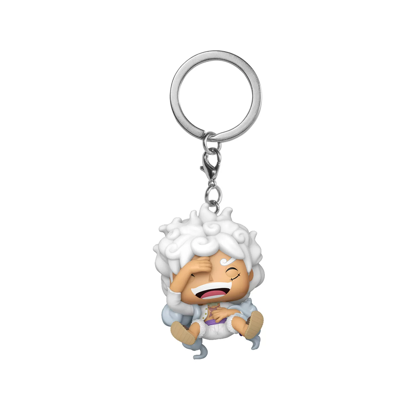 Funko Japanese Anime One Piece Luffy Gear Fifth Keychain Pendant Decoration One Piece Merchandise Bag Pendant Doll Gift - Image 3
