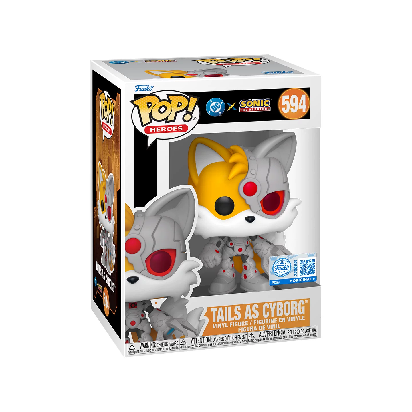 Funko Sonic the Hedgehog Dc Justice League Co-Branded Limited Edition Tails Merchandise Figurine Ornament Doll Gift - Image 7