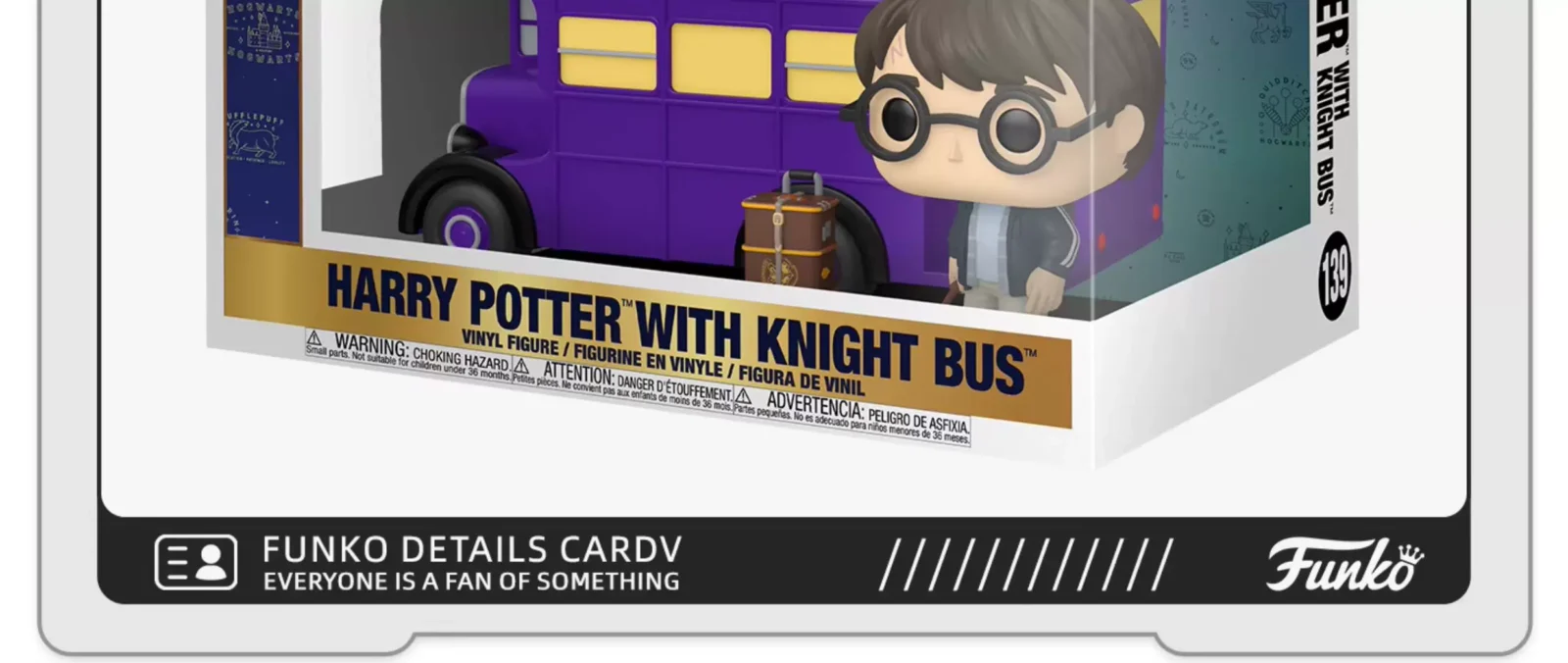 Funko Pop Harry Potter Knight Bus Hogwarts Peripheral Figurines Scene Decorations Dolls Gifts - Image 2