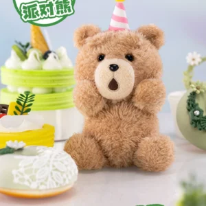 Popmart Bubble Mart Resonance《Ted2》 Teddy Bear Movable Plush Pendant Blind Box Gift