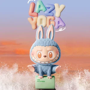 Bubble Mart the Monsters Lazy Yoga Figure Blind Box Labubu Gift