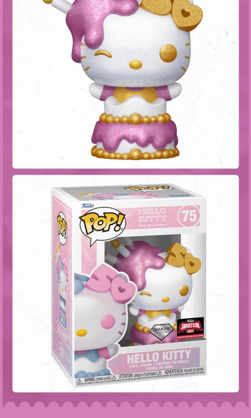 Funko Sanrio Hello Kitty Coolomi Melody Cinnamoroll Figurine Gift - Image 2