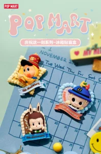Popmart Bubble Mart Celebrates This Moment Series Refrigerator Magnet Blind Box Home Accessories Gift