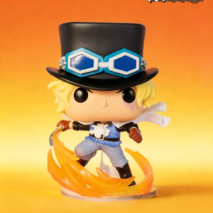 Funko One Piece Collaboration Fire Fist Revolutionary Army Sabo Merchandise Figure One Piece Trendy Toy Figurine Gift