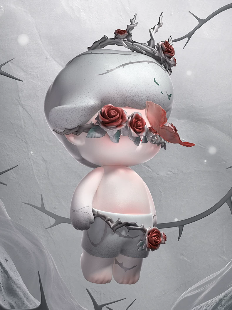 Popmart Mega Just Dimoo 400% Thorn Ornament Gift - Image 3