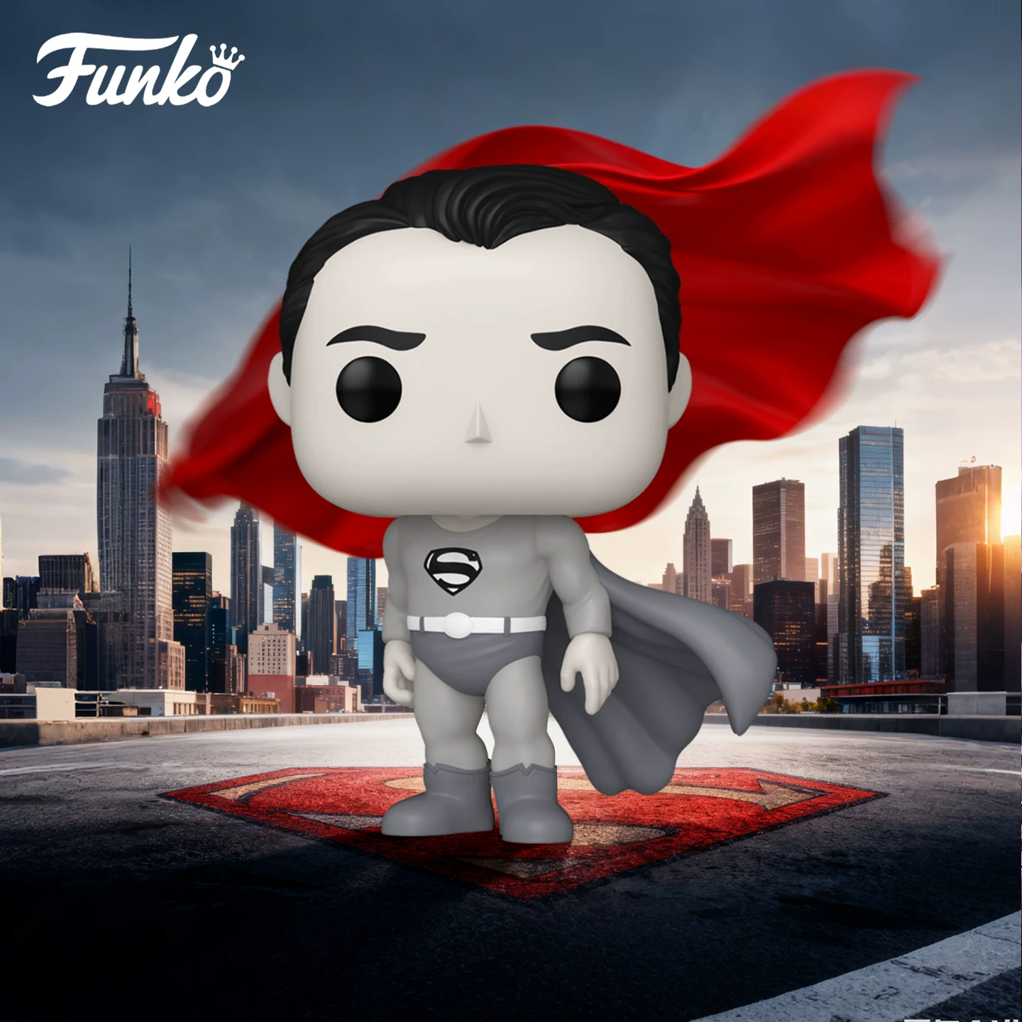 Funko Pop Gold Supreme Superman Dc Comics Development History Peripheral Figurine Ornament Gift - Image 6