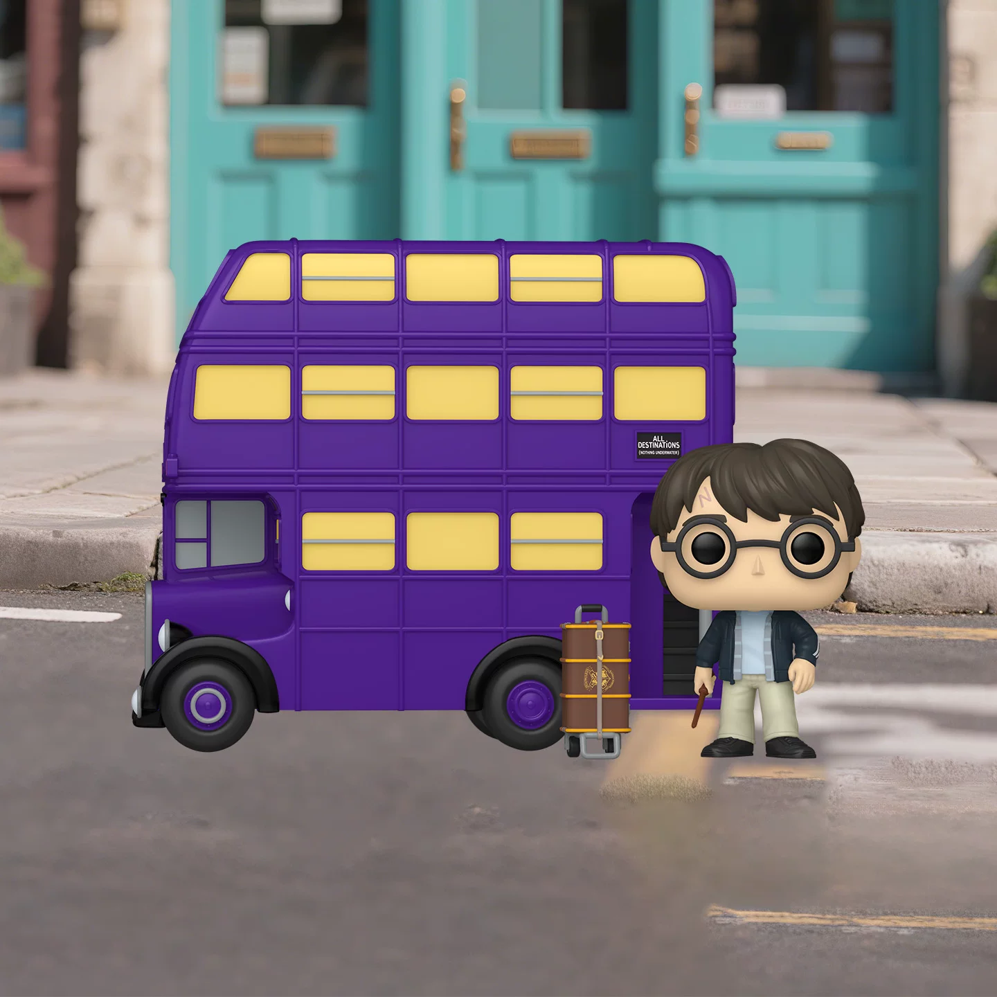 Funko Pop Harry Potter Knight Bus Hogwarts Peripheral Figurines Scene Decorations Dolls Gifts - Image 5