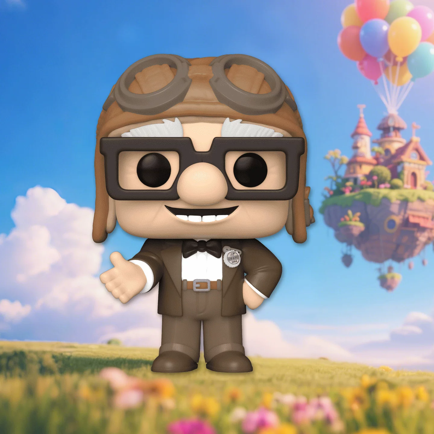 Funko Pop Disney up Russell Carl Merchandise Figurines Trendy Toys Dolls Ornaments Gifts - Image 6