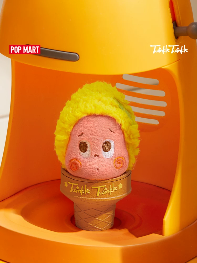 Popmart Bubble Mart Star Man Welcome to the Moon Surface Series Ice Cream Plush Pendant Blind Box - Image 8