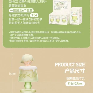 Popmart Dimoo if Today Is Friday Aromatherapy Candle Blind Box Peripheral Gift