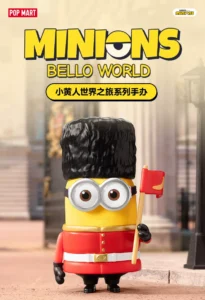 Popmart Minions World Tour Series Figures Blind Box Ornaments Toys Gifts