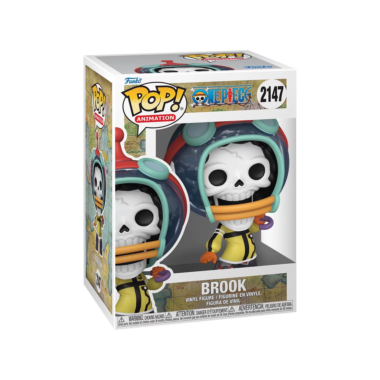 Funko Pop Japanese Anime One Piece Brook Egghead Island Peripheral Figure Decoration Doll Gift - Image 7