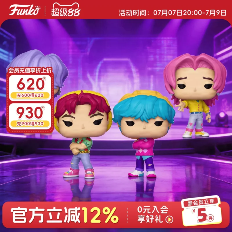 Funko Demon Slayer K-Pop Demon Hunter Abby Romane Baby Figure Peripheral Ornament Doll Gift