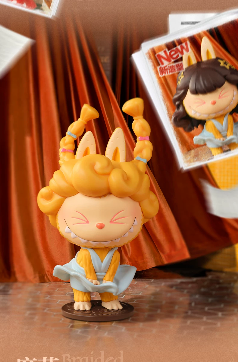 Popmart the Monsters Retro Barber Shop Figure Blind Box Labubu