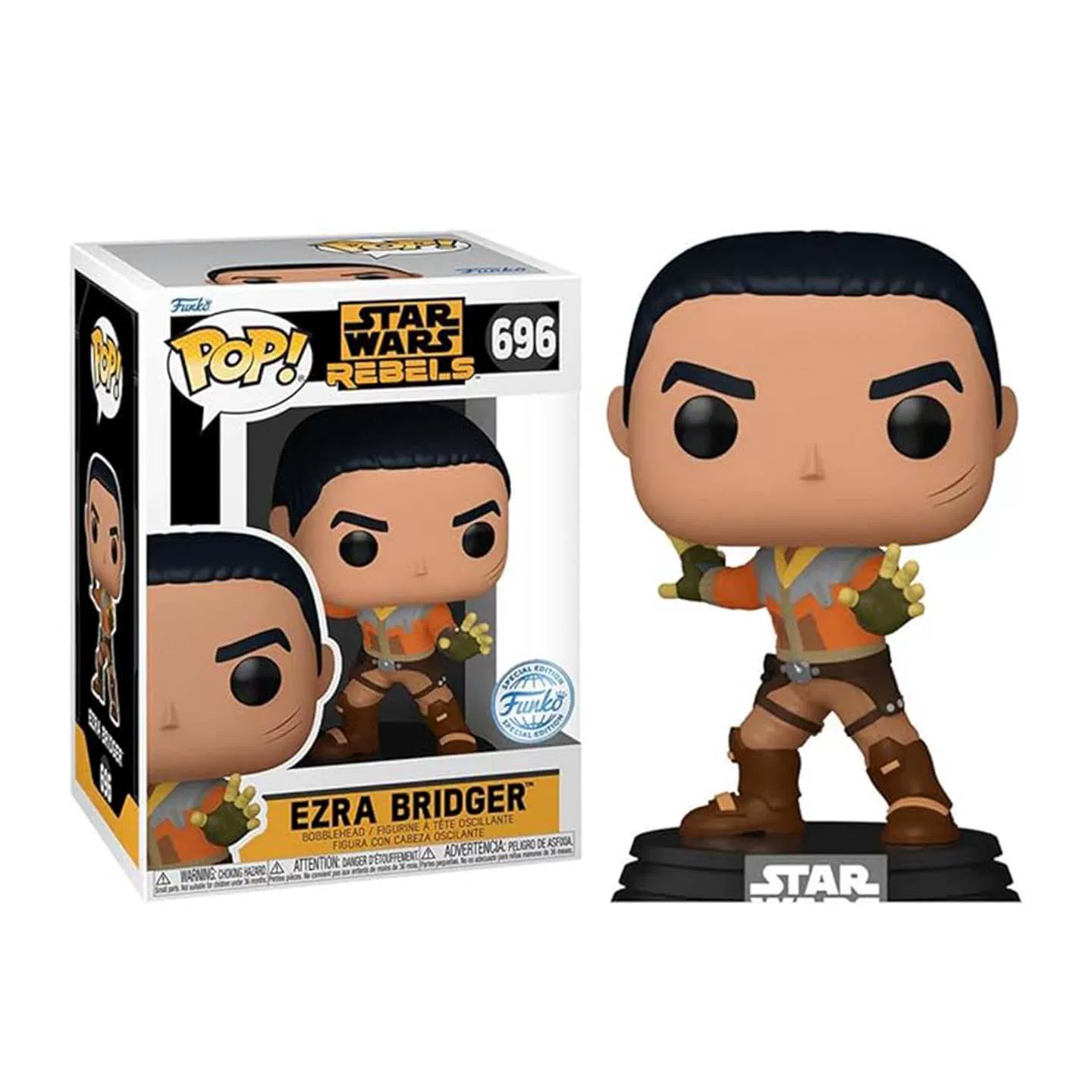 Funko Pop Star Wars Rebels Ezra Bridger Peripheral Figurine Ornament Doll Gift - Image 5