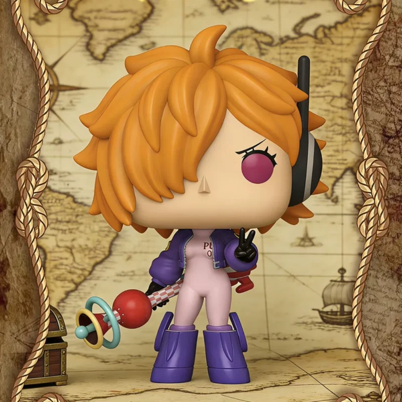 Funko Pop Japanese Anime One Piece Luffy Egghead Island Beagapunk Figurine Gift