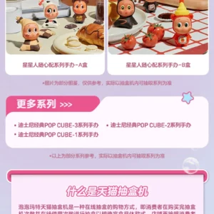 Popmart Tmall Blind Box Vending Machine Draws Are Valid for 39 Yuan Blind Box Figures, No Returns or Refunds Are Supported