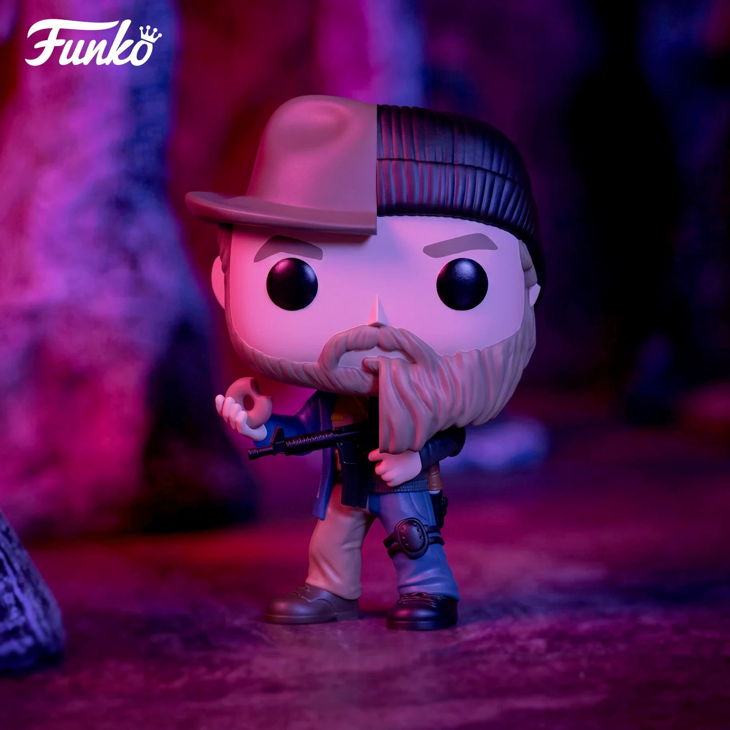 Funkopop American Tv Series Stranger Things Jim Hopper Upside down World Figure Peripheral Ornament Doll Gift - Image 2