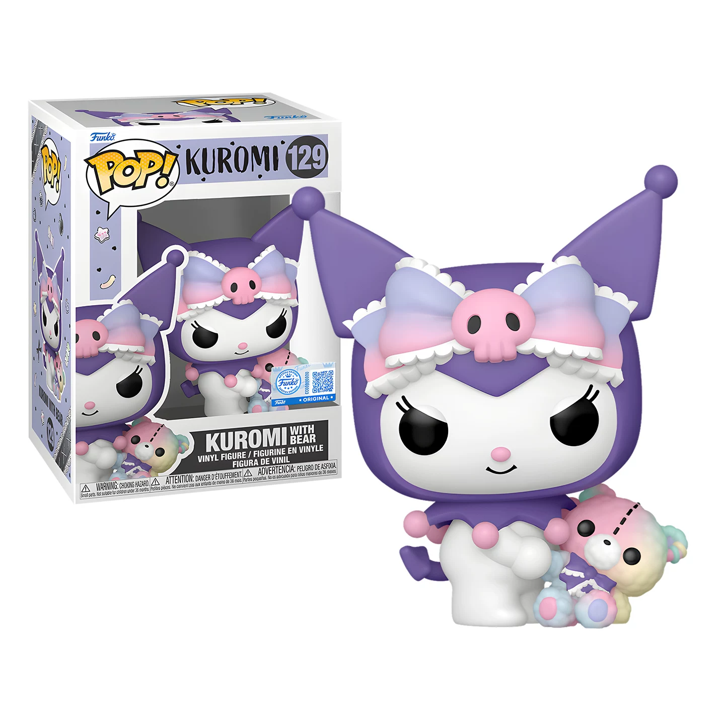 Funko Pop Sanrio Kuromi Cute Figure Peripheral Trendy Toy Decoration Doll Gift - Image 4