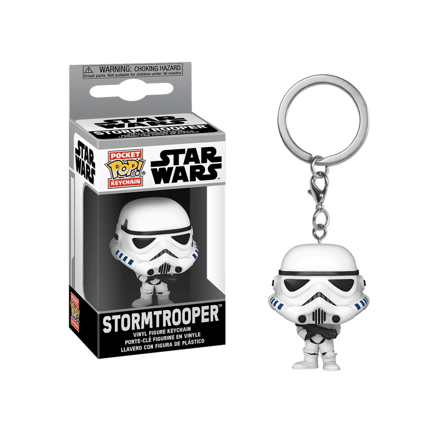 Funko Star Wars Stormtrooper Darth Vader Keychain Pendant Peripheral Figure Bag Hanging Doll Gift - Image 5