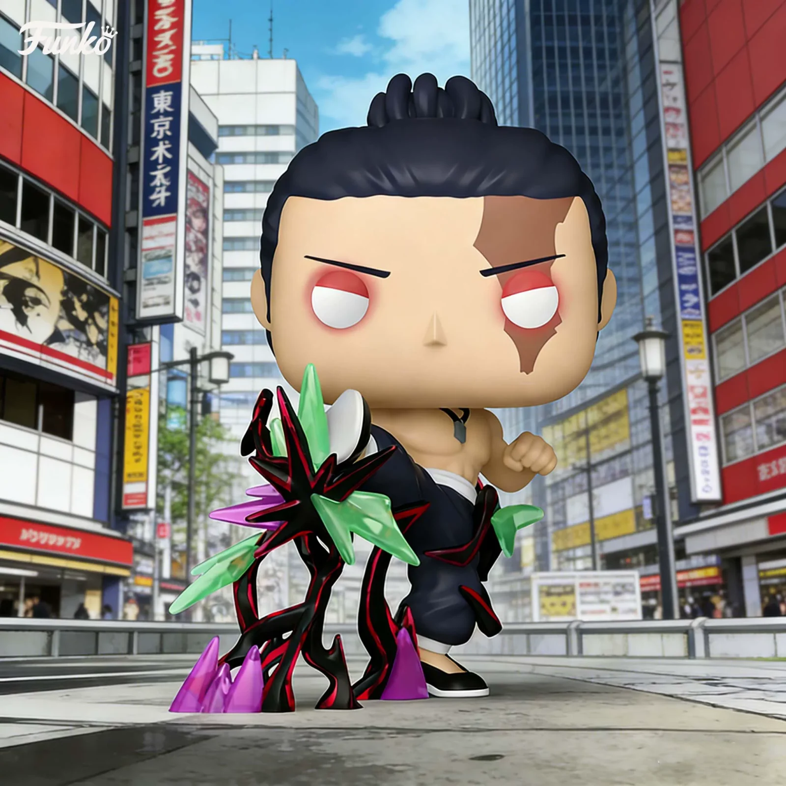 Funko Pop Japanese Anime Jujutsu Kaisen Gojo Satoru Figure Peripheral Trendy Collectible Decoration Doll Gift