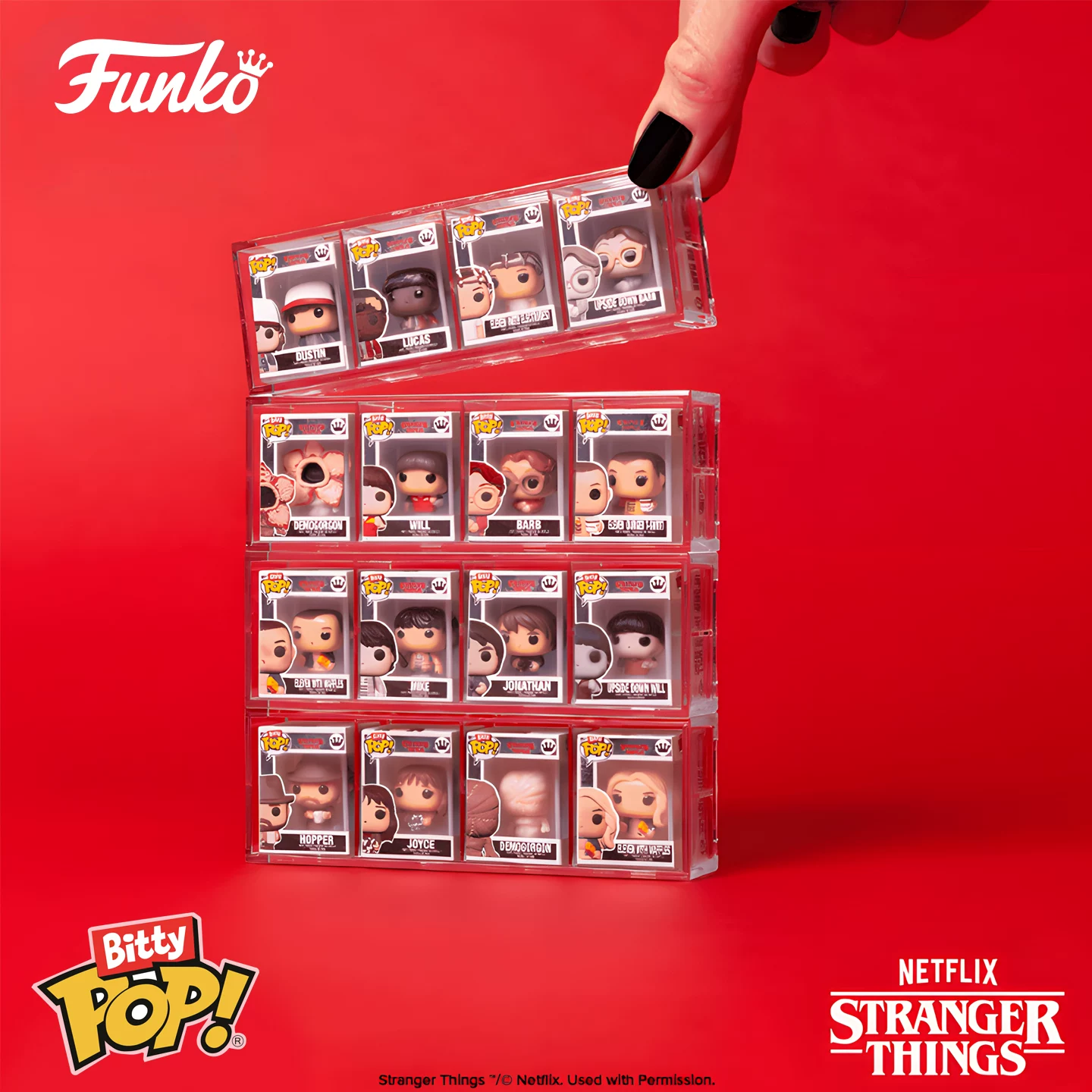 Funko Netflix Series Stranger Things Demogorgon Willa Dustin Eleven Blind Box Cute Figurine Doll Gift - Image 4