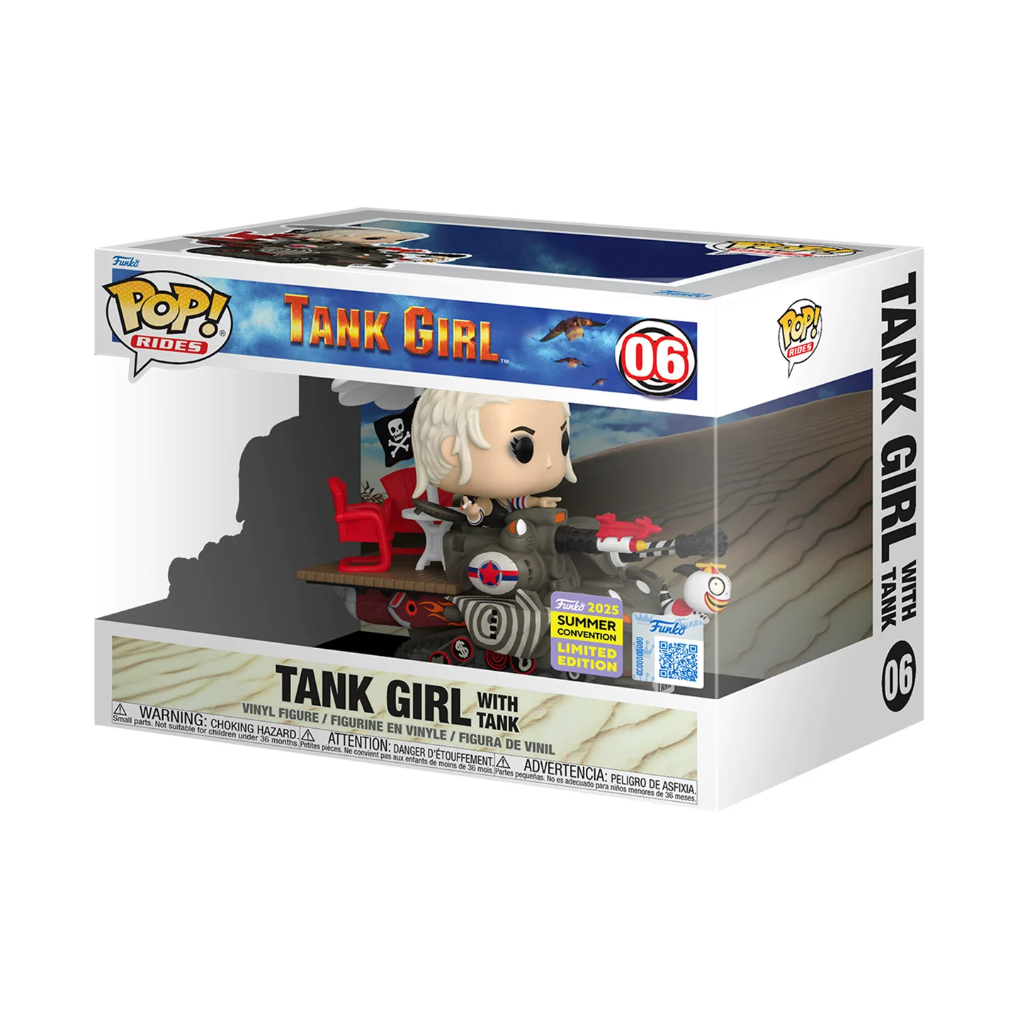 Funko Pop Tank Girl and Chariot Limited Edition Figure Decoration Doll Gift - Image 7