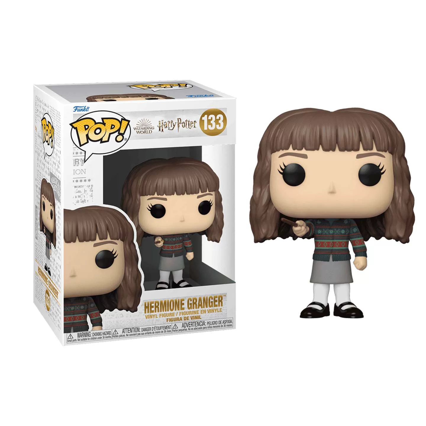 Funko Pop Harry Potter Hermione Granger with Wand Peripheral Figurine Trendy Toy Decoration Doll Gift - Image 4