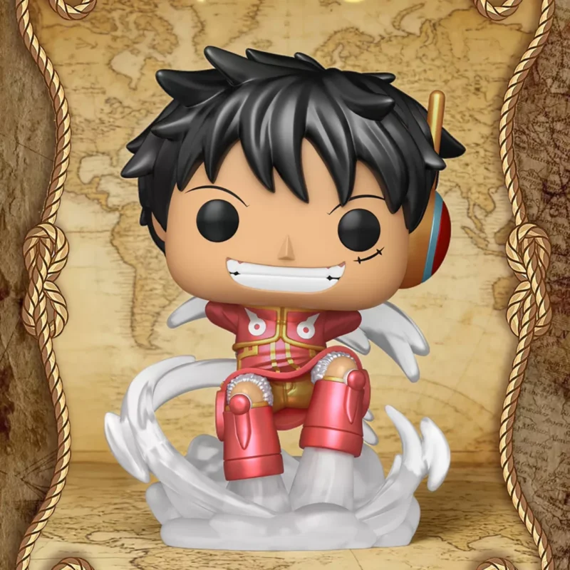 Funko Pop One Piece Luffy Egghead Island Metallic Limited Edition One Piece Merchandise Figurine Gift