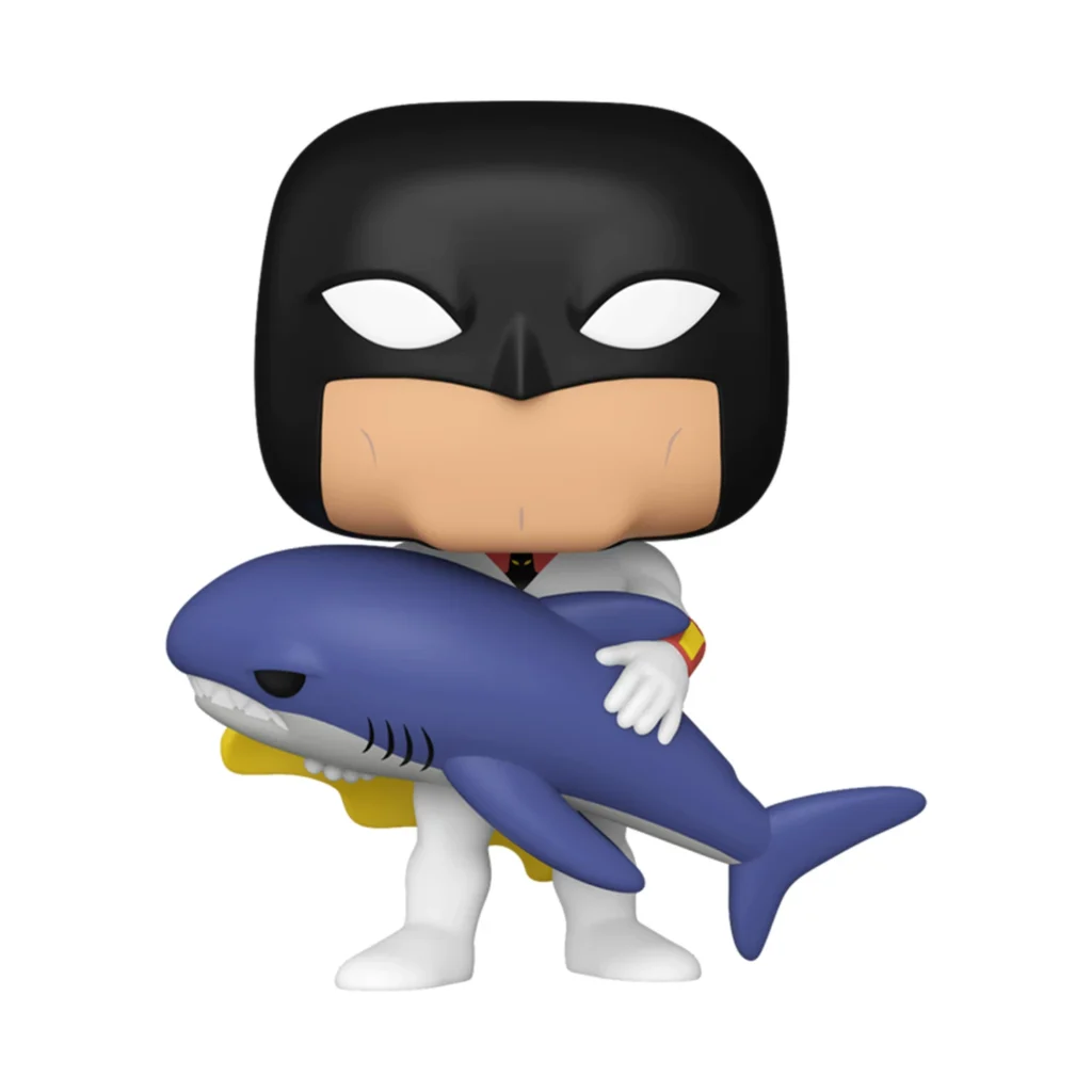 Funko Pop Cartoon Channel Space Ghost and Shark Collectible Figures Trendy Toys and Gifts