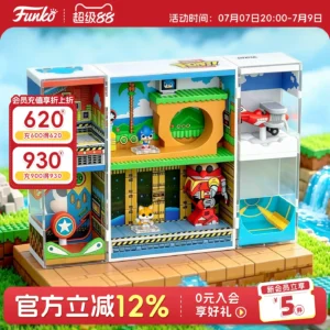 Funko Pop Sonic the Hedgehog Tails Merchandise Figurines Cute Scene Model Ornaments Dolls Gifts