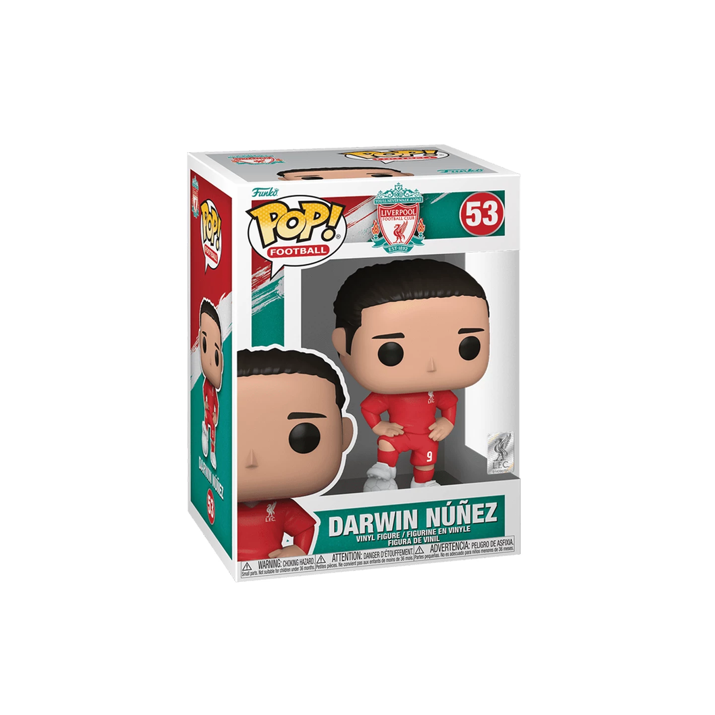 Funko Pop Football Premier League Liverpool Darwin Nunez Merchandise Figurine Ornament Gift - Image 5