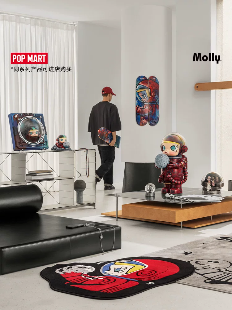 Popmart Mega Space Molly Hello, Moon Alien Carpet Home Gift - Image 7