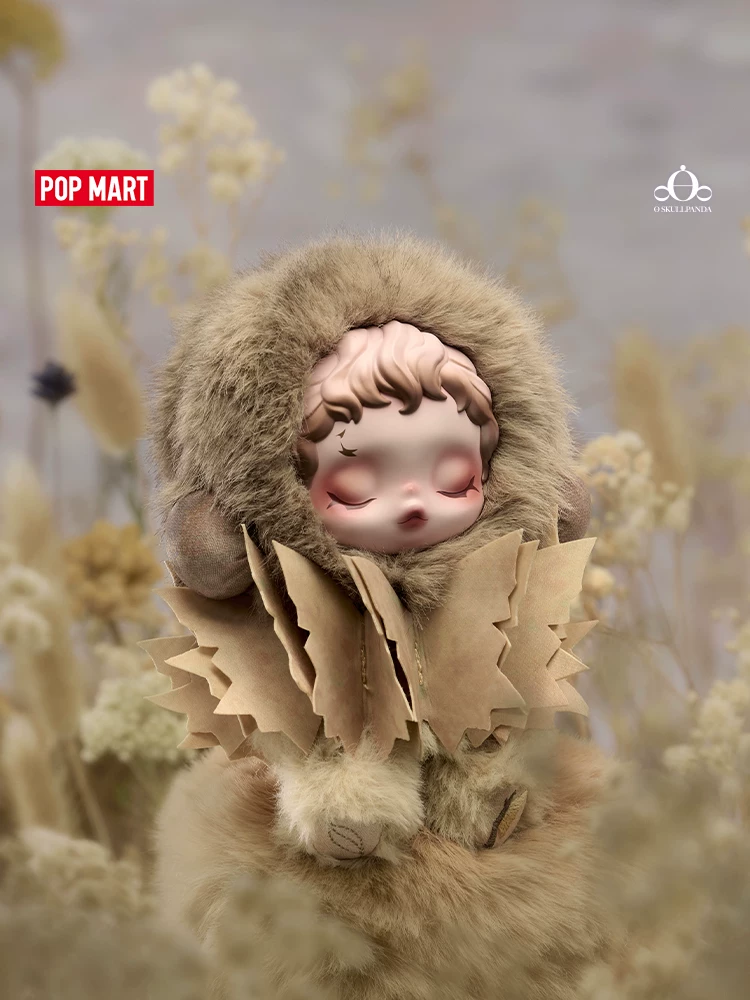 Popmart Θskullpanda Light Weaving Garden Plush Doll Pendant Blind Box Gift - Image 6