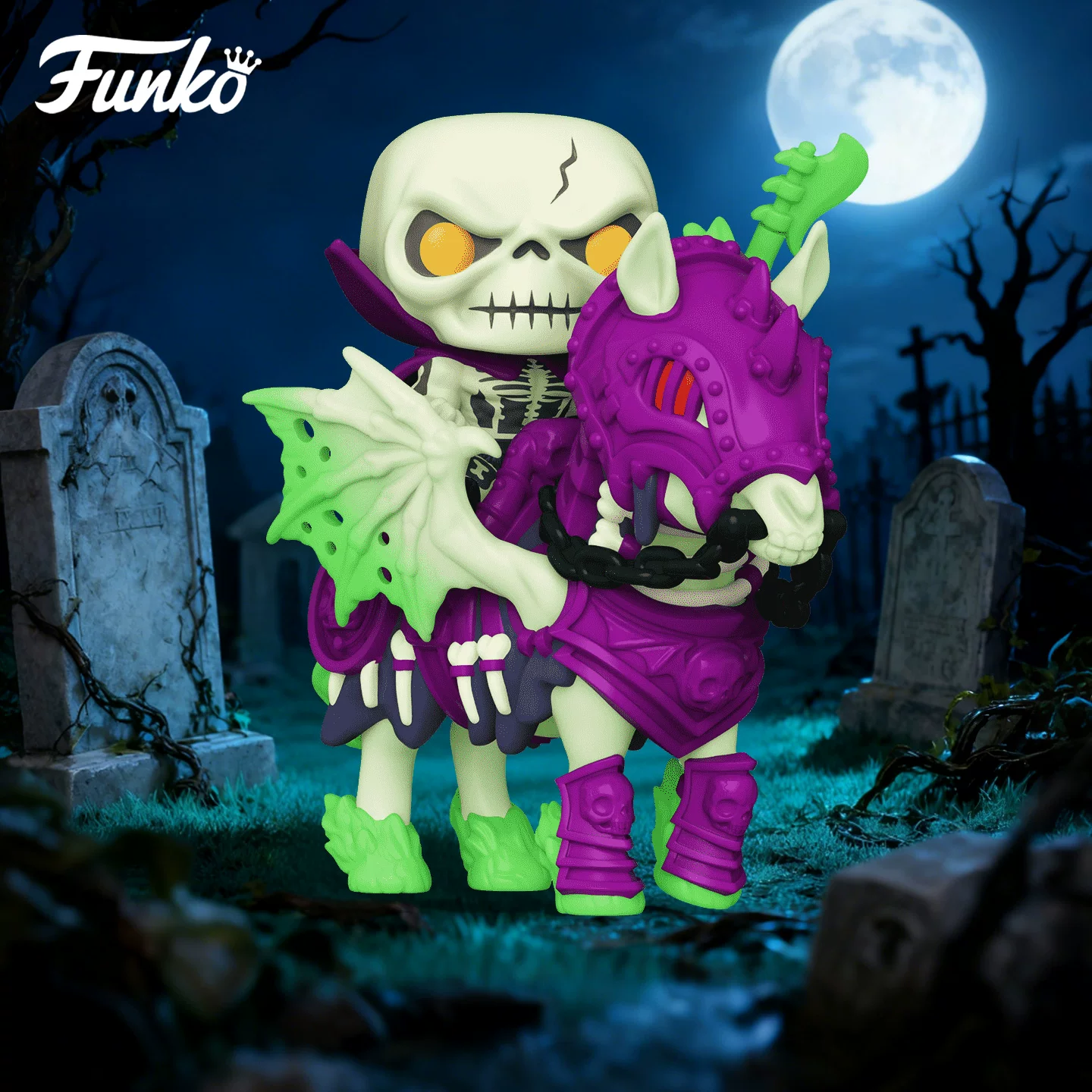 Funko Fusion Pop Universe Giant X-Man Collaboration Peripheral Horror Nightmare Glow Figure Doll Gift - Image 3