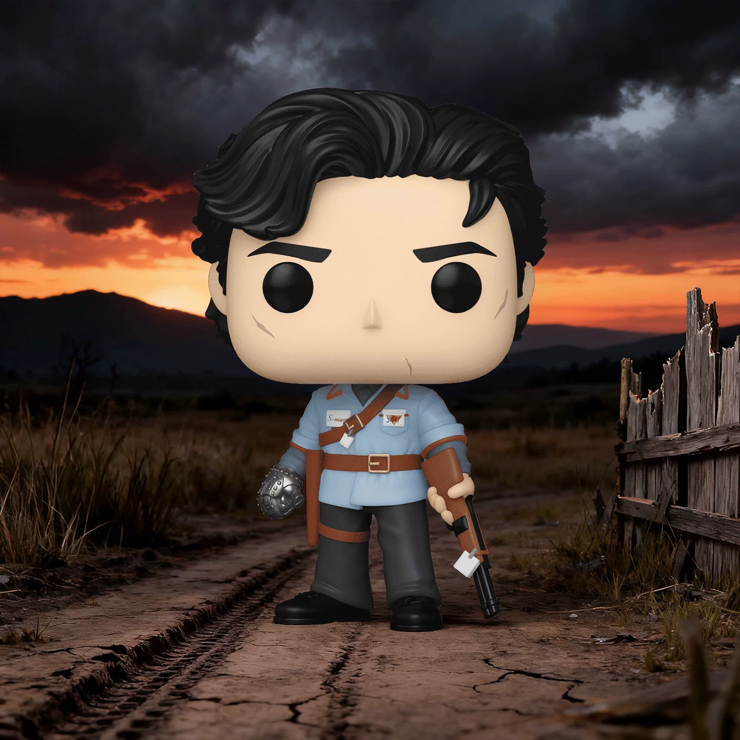 Funko Pop Tv Series Evil Dead Heroes of the Underworld Ash Williams Figure Ornament Doll Gift - Image 5