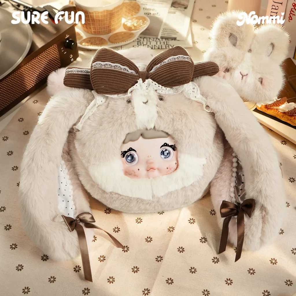 SURE FUN Zhao Lusi endorses NOMMI glutinous rice storage bag blind box cute plush crossbody bag gift