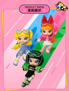 Popmart Molly × Powerpuff Girls Series Action Figure Blind Box Gift