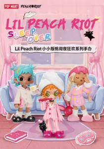Popmart Lil Peach Riot Little Rebellious Peach All-Night Party Series Figure Blind Box