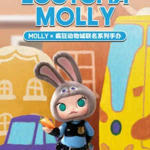 Popmart Molly × Zootopia Collaboration Series Figure Blind Box Gift