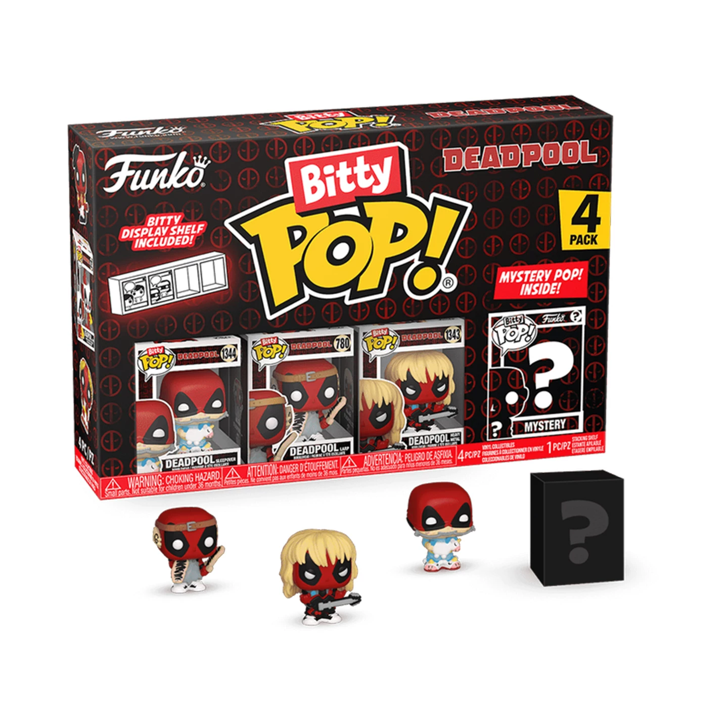 Funko Pop Marvel Deadpool Little Badass Blind Box Figure Trendy Toy Cute Figurine Gift - Image 6