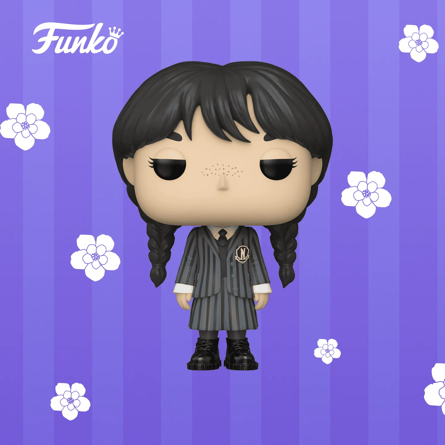 Funko Pop Netflix Tv Series Wednesday Addams Merchandise Figurine Trendy Toy Decoration Doll Gift - Image 2
