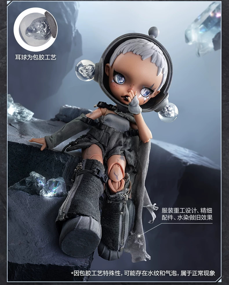 Popmart Skullpanda × Hamcus 1/6 Movable Doll Gift Ornaments - Image 7
