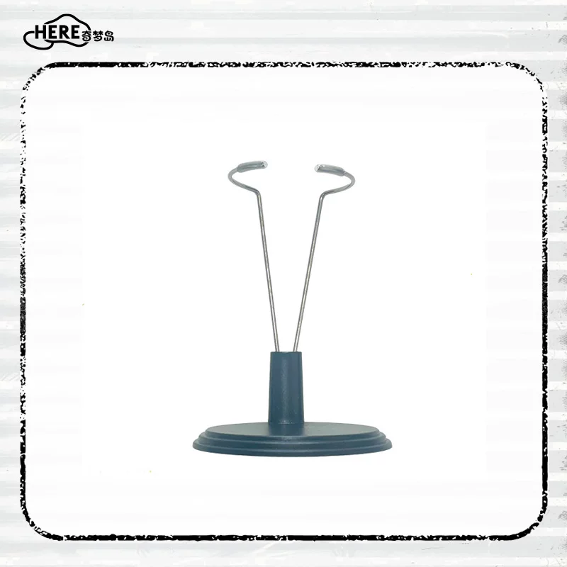 Plush figure auxiliary standing support frame