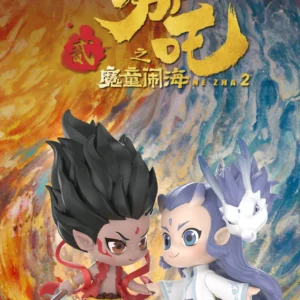 Popmart Bubble Mart the Legend of Nezha: the Demon Child Rides the Sea Series Figure Blind Box