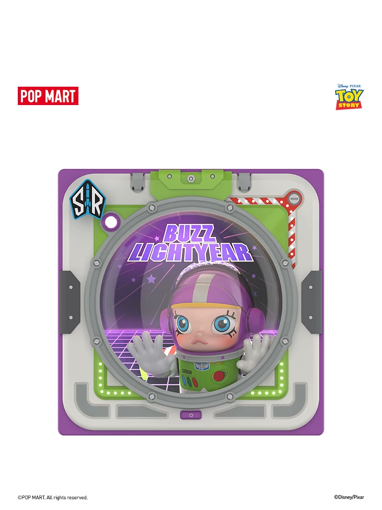 Popmart Mega Space Molly Buzz Lightyear "Overlooking the View" 3D Painting Regular Edition - Image 8