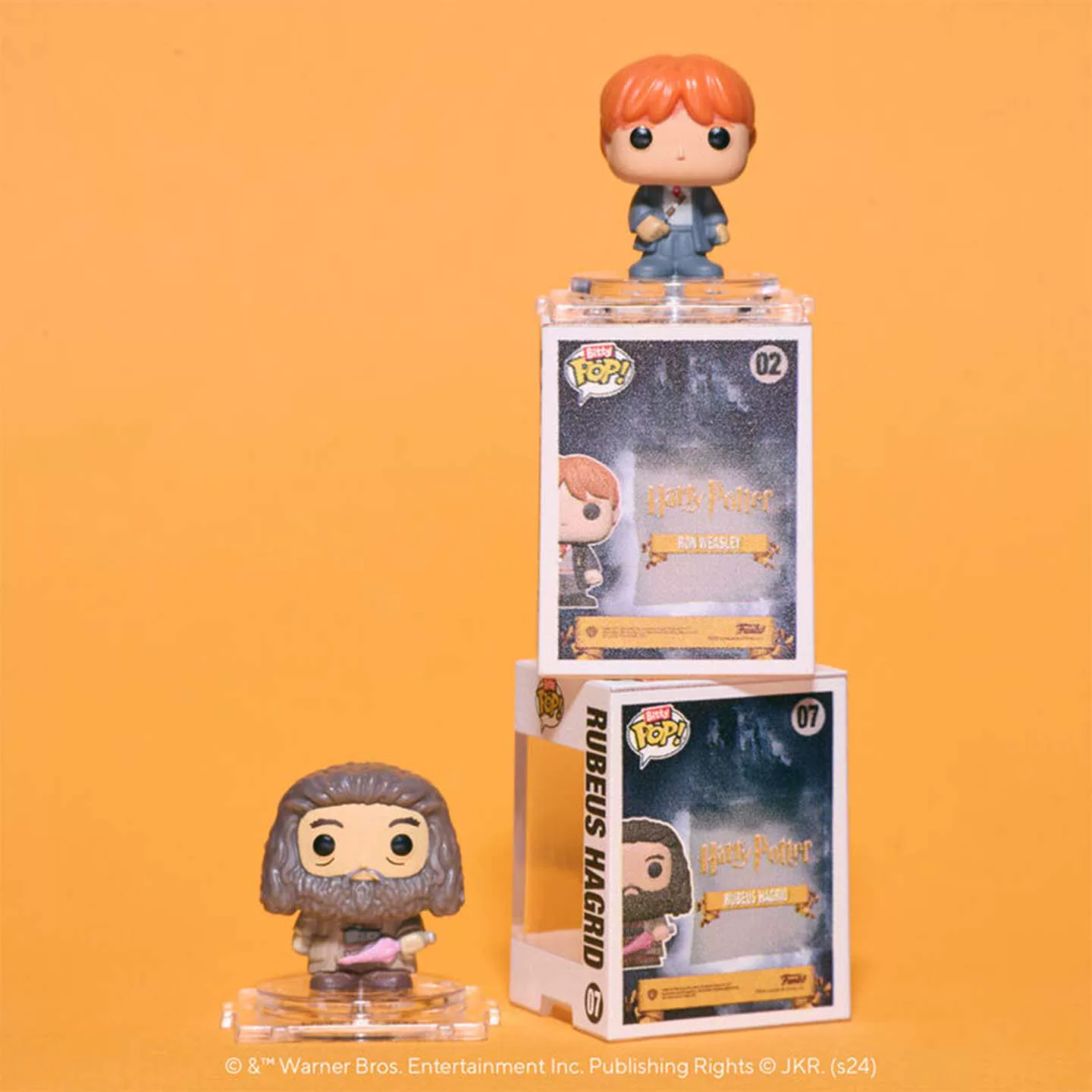 Funko Pop Harry Potter Ron Hagrid Hermione Peripheral Cute Figurines Collectible Ornaments Dolls Gifts