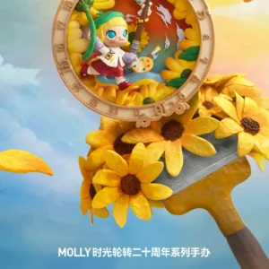 Popmart Molly Time Wheel 20Th Anniversary Series Figure Blind Box Toy Gift