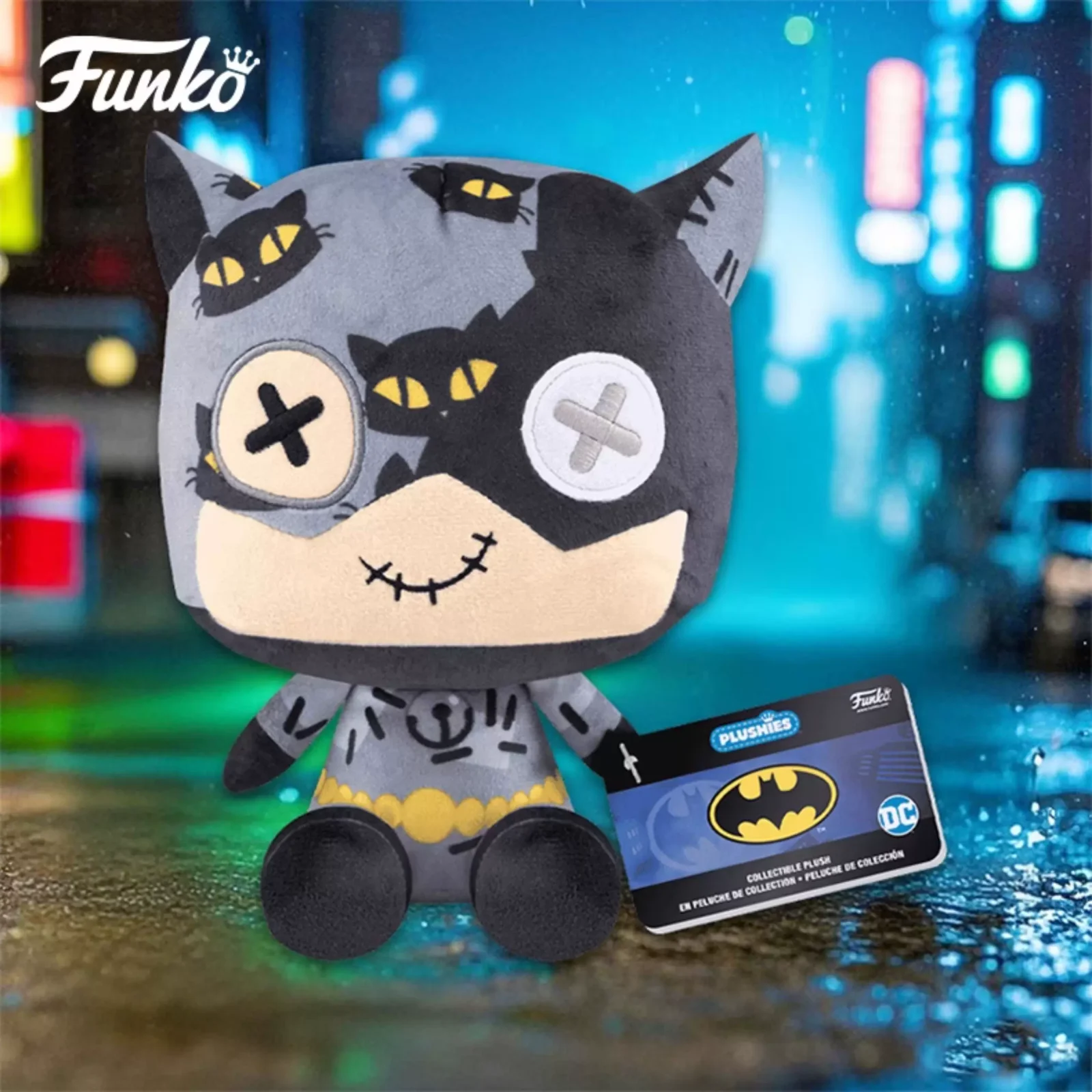 Funkopop Batman Catwoman Harley Quinn Joker Plush Doll Dc Peripheral Figurine Ornament Gift - Image 7