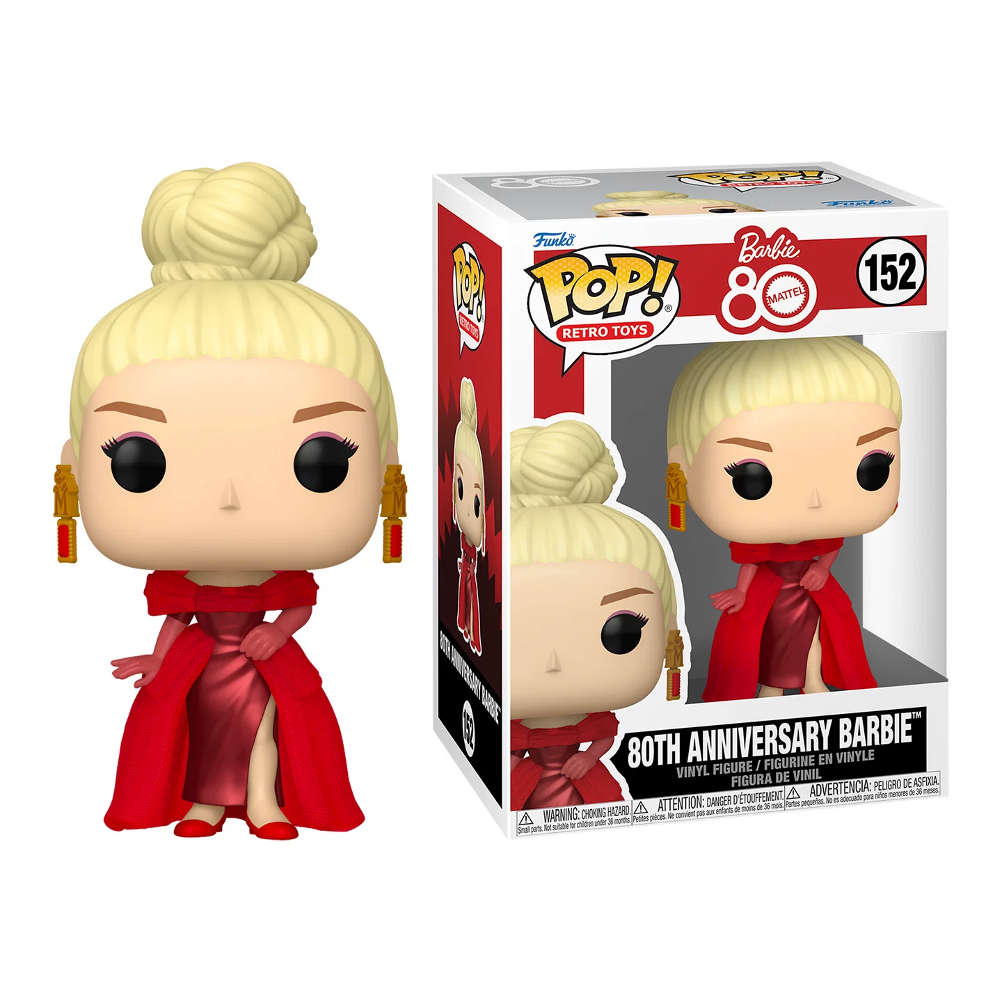 Funko Pop Mattel Barbie 80Th Anniversary Limited Edition Peripheral Figure Ornament Doll Gift - Image 6